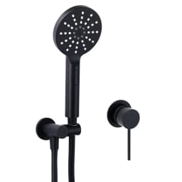 **Sydney Stock** KYLINS Brushed Gold Gun Metal Chrome Black Hand Held Shower Head Set Holder Kit Mixer Taps WELS WATERMARK