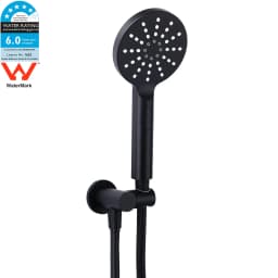 **Sydney Stock** KYLINS Brushed Gold Gun Metal Chrome Black Hand Held Shower Head Set Holder Kit Mixer Taps WELS WATERMARK