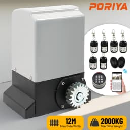 Electric Automatic Sliding Gate Opener 2000KG Motor With 6 Remote & APP Control