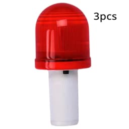 Bright LED Road Hazard Skip Light Flashing Safety Cone Topper Warning Light Road Block Lamp Emergency Traffic Light