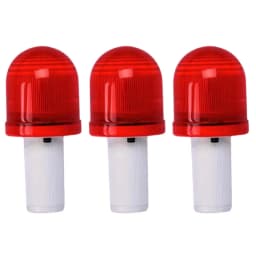Bright LED Road Hazard Skip Light Flashing Safety Cone Topper Warning Light Road Block Lamp Emergency Traffic Light