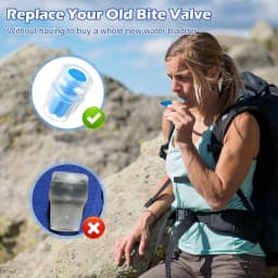 4Pack Bite Valve Replacement Sheath For Water Bladder, For Osprey Packs Hydraulics Reservoirs,Hydration Pack Bite Valve
