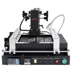 ACHI PRO SC Infrared BGA Rework Station for BGA repair, featuring precise temperature control, stable heating and complete accessories