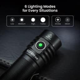 SOFIRN SC18 SC13 EDC Light Rechargeable Flashlight Shipping from MX/FR/AU/ES