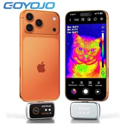 GOYOJO Thermal Imaging Camera for Android/iphone 15/16/17 iOS Series 192x192 IR Resolution– Water Leak Detection HVAC Electrical Plumbing, Automotive Repair, Home Inspection, DIY-USB-C Infrared Imager -4°F~752°F GW340 GW192A