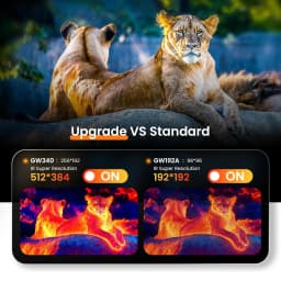 GOYOJO Thermal Imaging Camera for Android/iphone 15/16/17 iOS Series 192x192 IR Resolution– Water Leak Detection HVAC Electrical Plumbing, Automotive Repair, Home Inspection, DIY-USB-C Infrared Imager -4°F~752°F GW340 GW192A