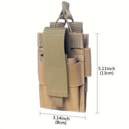 Molle Pouch Compact EDC Tool Waist Pouches Bag Mini Utility Belt Pouch for Men Running Hiking
