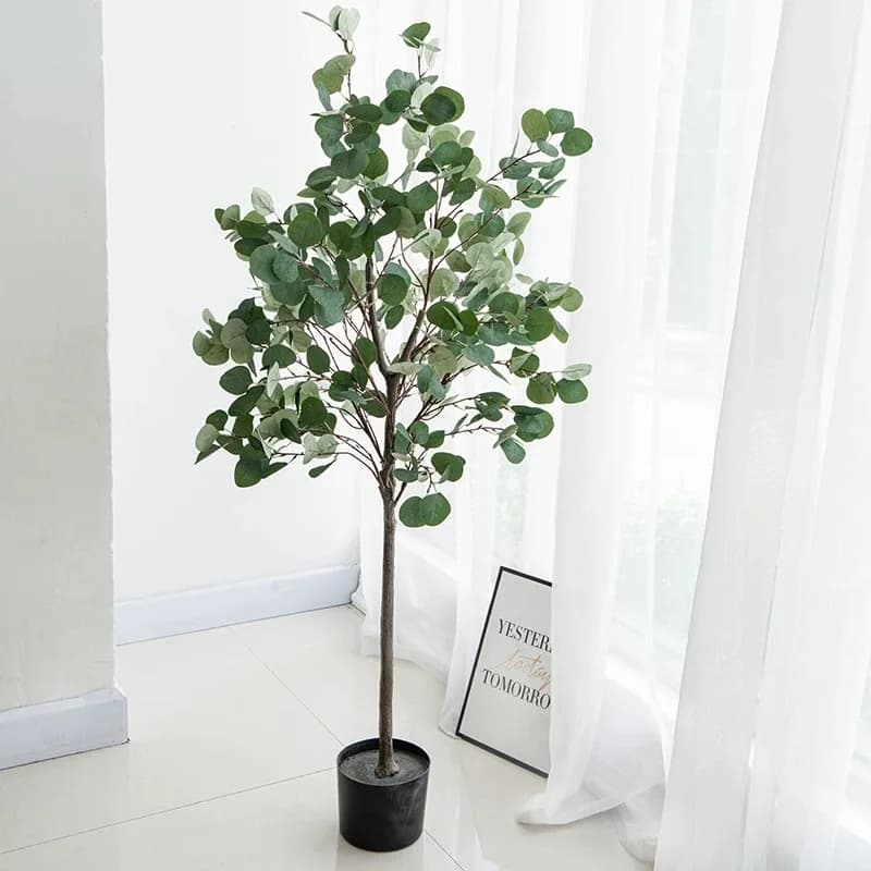 Artificial Eucalyptus Tree-Decoration For Halloween,Christmas,Wedding & Living Room. Bedroom, Office Desk, Modern Space & Events