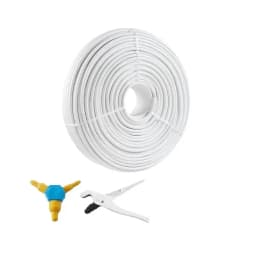 SucceBuy PEX-AL-PEX Tube 984 FT 5/8'' Diameter 0.08'' Thickness Radiant Heat Floor Plumbing Inner Aluminum Layer PEX Tubing Pipe