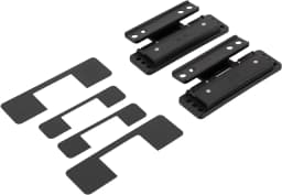 Door Hinges, Pack of 2, Adjustable Concealed Door Hinges, Object Door Hinges, Ultra Thin Hidden Hinges, Heavy Duty, Zinc Alloy