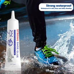 60ml Super Strong Shoe-Repairing Adhesive Waterproof Fast Cure Elastic Bond Universal Sealant Extreme Weather Shoe Glue Repair