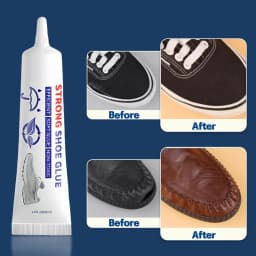60ml Super Strong Shoe-Repairing Adhesive Waterproof Fast Cure Elastic Bond Universal Sealant Extreme Weather Shoe Glue Repair