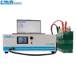 Heltec 99V 20A/40A VRLA Lithium Battery Charge Discharge Tester, 0.1V/0.1A Battery Capacity Tester for EV E-bike Energy Storage