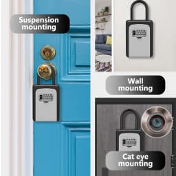 Key Safe Box Lock Storage Combination Padlock Security Home Outdoor Airbnb Inn🔒