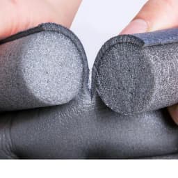 2PCS Double Sided Door Snake Air Draft Wind Dust Stopper Seal Sealing Strip Guard NEW