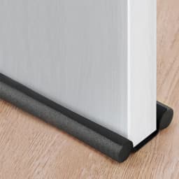 2PCS Double Sided Door Snake Air Draft Wind Dust Stopper Seal Sealing Strip Guard NEW