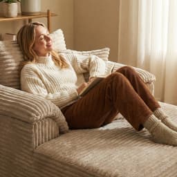 High Resilience Reclining Sofa Chair, Indoor Frameless Sofa Bed, Deep Seating Sleeper, Reading & Movie Lounge Chair, Cloud Soft