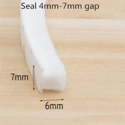 5/10M New Home Windproof Tape Sealing Strip Pile Weatherstrip Home Door Window Sound Insulation Dust Strip Weather Stripping