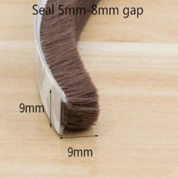5/10M New Home Windproof Tape Sealing Strip Pile Weatherstrip Home Door Window Sound Insulation Dust Strip Weather Stripping