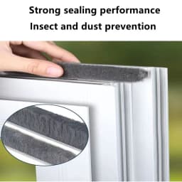 5/10M New Home Windproof Tape Sealing Strip Pile Weatherstrip Home Door Window Sound Insulation Dust Strip Weather Stripping