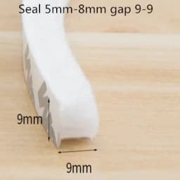 5/10M New Home Windproof Tape Sealing Strip Pile Weatherstrip Home Door Window Sound Insulation Dust Strip Weather Stripping