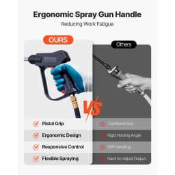 SucceBuy Industrial Concrete Sprayer StainlessSteel Heavy Duty Tri-Poxy Pump Sprayers Brass Nozzles for Construction Lawn&Garden