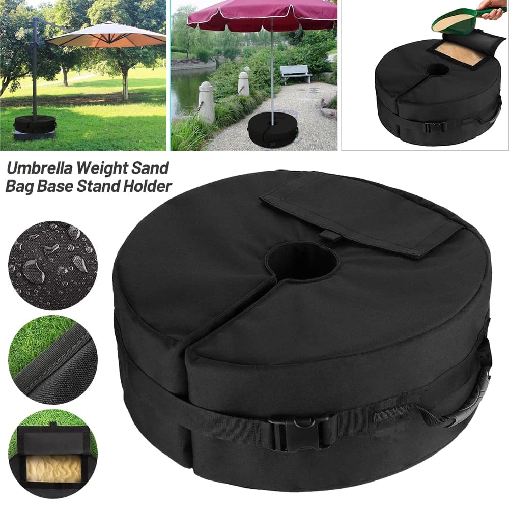 Foldable Weight Sand Bag For Umbrella Base Stand Outdoor Patio Tent Billboard AU