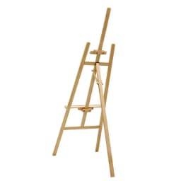 Adjustable Pine Wood Artist Easel 175cm Floor Standing Painting Display Stand