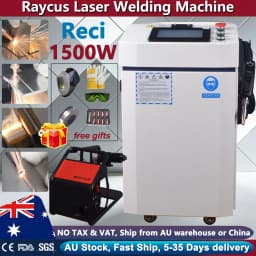 1500W 4-in-1 Laser Welding Machine Raycus RECI Metal Welder with Cleaning Cutting Rust Removal Functions for DIY Enthusiasts