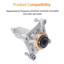 Lawnmower Main Shaft 532187292 587819701 - Essential Part for Lawnmower Maintenance And Repair