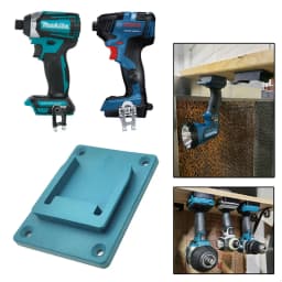 10X Power Tool Bracket For Bosch/Makita 18V Battery Machine Holder Storage Rack