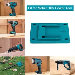 10X Power Tool Bracket For Bosch/Makita 18V Battery Machine Holder Storage Rack