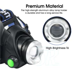 LED Headlamp Rechargeable Headlight Light Head Torch Lamp Flashlight