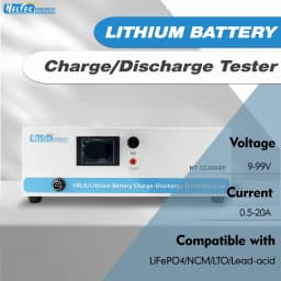 Heltec 9–99V 20A/40A Multi-Function Electronic Load Battery Tester for 18650,LiFePO4&Lead-Acid Batteries for EV/Battery Repair
