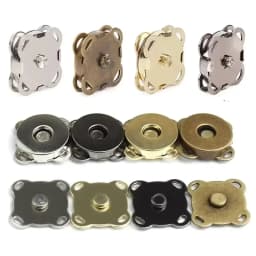 1-50set Magnetic Snap Fasteners Clasps Buttons Handbag Purse Wallet Craft Bag Parts Mini Adsorption Buckle DIY Craft Wholesale