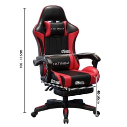 PORIYA Gaming Chair Office Computer Seating Racing PU Executive Racer Recliner
