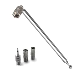Rod Antenna 3.5mm Adapter FM Radio Antenna Replace Telescopic Aerial F Type Male Plug Connector For Bose Wave Radio Accessories