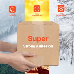 SucceBuy 6 Rolls 59 M Transparent Tape BOPP Paper Packaging Sealing Tape with 6pcs Dispenser for Box Moving Packing, Shipping