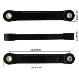 3/8" Extension Wrench Automotive DIY Tool Wrench Ratchet 1/4"Adapter Universal