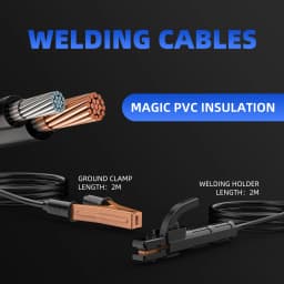 Viladepot 3 in 1 No Gas MIG Welder MIG/MMA/Lift TIG MIG200 Semi-automatic Welding Machine With Flux Cored Wire Gasless
