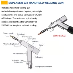 Raycus 3000W Laser Cleaning Machine 4 in 1 Fiber Laser Welding Cleaning Cutting Machine Portable Handheld Laser Welder For Metal