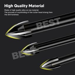 6mm Tile Porcelain Drill Bit Marble Ceramic Glass Brick Shank Hex Spear Head AU