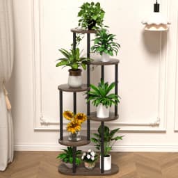Plant Stand Multilayer Flower Shelf 5/6Layers Plant Holder Garden Indoor&Outdoor Furniture Balcony Flower Rack Bonsai Stand