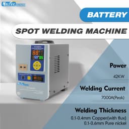 Heltec 10.6/14.5/21/36/42KW Portable Handheld Capacitor Spot Welding Machine Spot Welder for 18650/Lithium Battery/Nickel/Copper