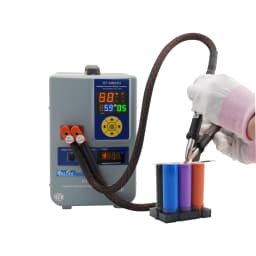 Heltec 10.6/14.5/21/36/42KW Portable Handheld Capacitor Spot Welding Machine Spot Welder for 18650/Lithium Battery/Nickel/Copper