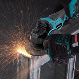 YOFIDRA 125mm Brushless Angle Grinder 3 Gear Grinding Machine Polishing Cutting Woodworking Tool For Makita 21V Battery Pin