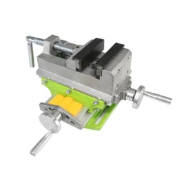 Allsome BG-6368 3-inch Cross-Sliding Vise with Compound Slide for Mill and Drill Press,Cross Slide Drill Press Vise