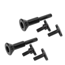 2Pcs Mounting Mandrel Fit Circular Saw Blade Die Grinder Connecting Rod Adapter With 6mm Screw Nut For Drill Rotary Tools