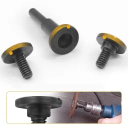 2Pcs Mounting Mandrel Fit Circular Saw Blade Die Grinder Connecting Rod Adapter With 6mm Screw Nut For Drill Rotary Tools