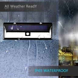 118 LED Solar Motion Sensor Light Outdoor Home Garden Security Lamp Floodlight